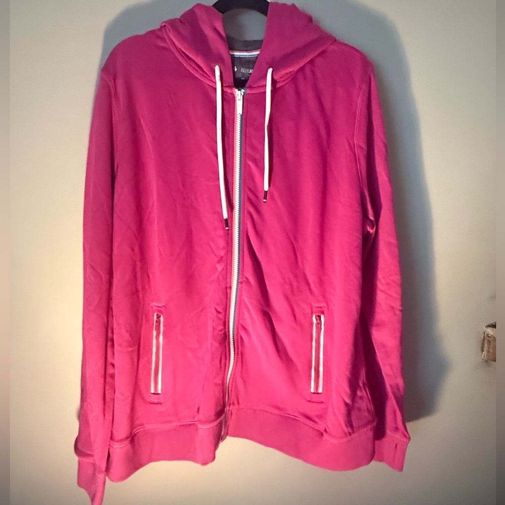 NWT FourLaps Rush Full Zip Hoodie in Festival Fuchsia - XXL